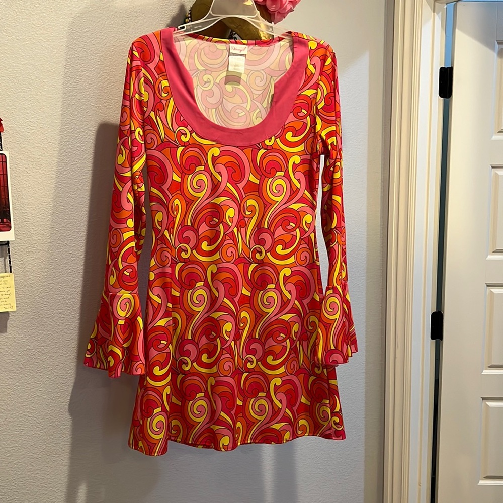 70s Girl Gogo Dancer Dress Halloween Costume